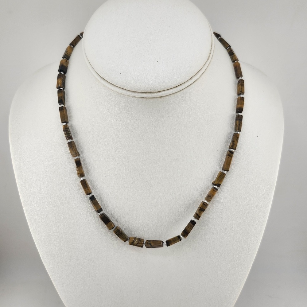 Tigers Eye‎ Bead Necklace